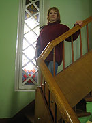 Лестница в Музее наивного искусства/Staircase in Moscow State Museum of Naive Art